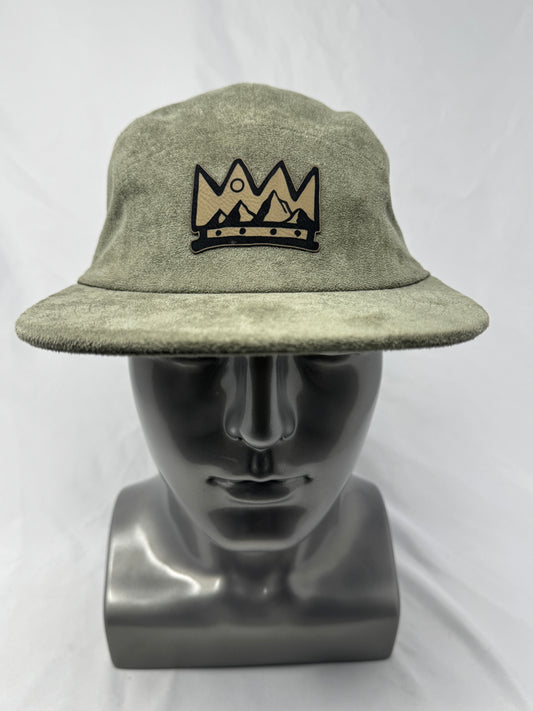 Suede Charles Stone Green 5-Panel Hat