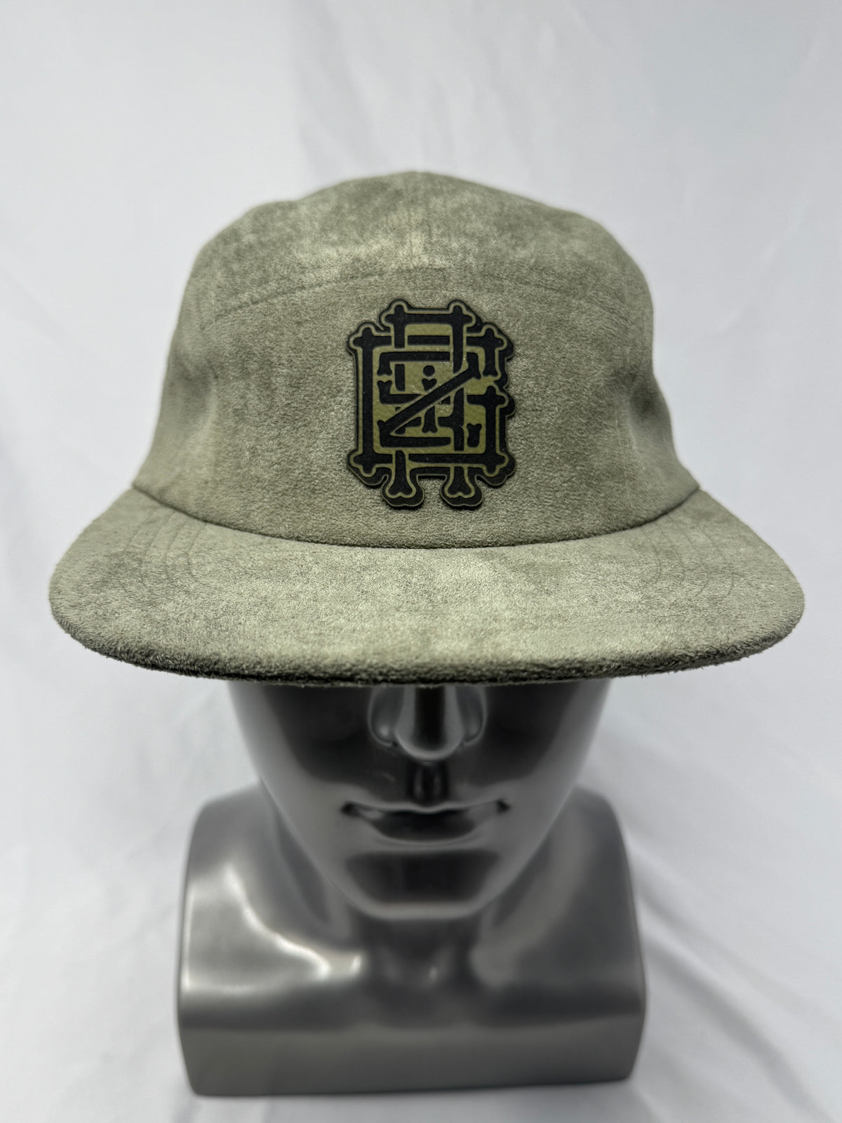 Suede Griz Bones Stone Green 5-Panel Hat