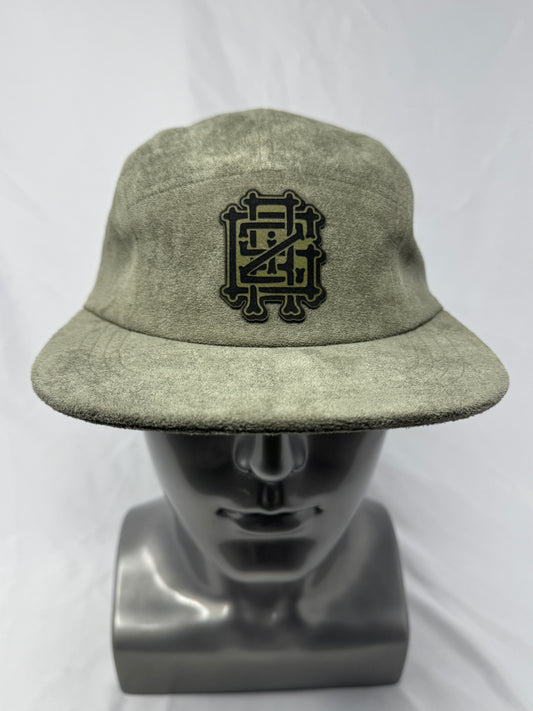 Suede Griz Bones Stone Green 5-Panel Hat