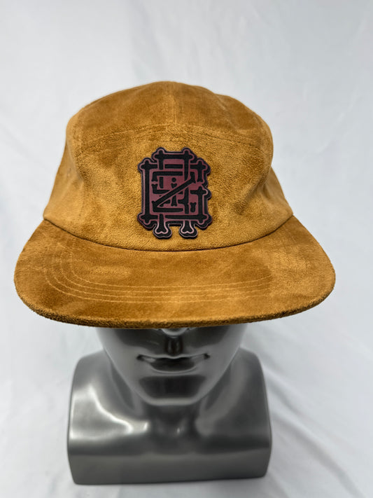 Suede Griz Bones Brown 5-Panel Hat