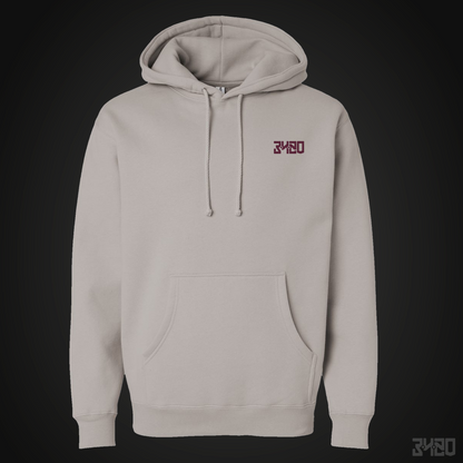 3420 Bloons Outline Embroidered Hoodie