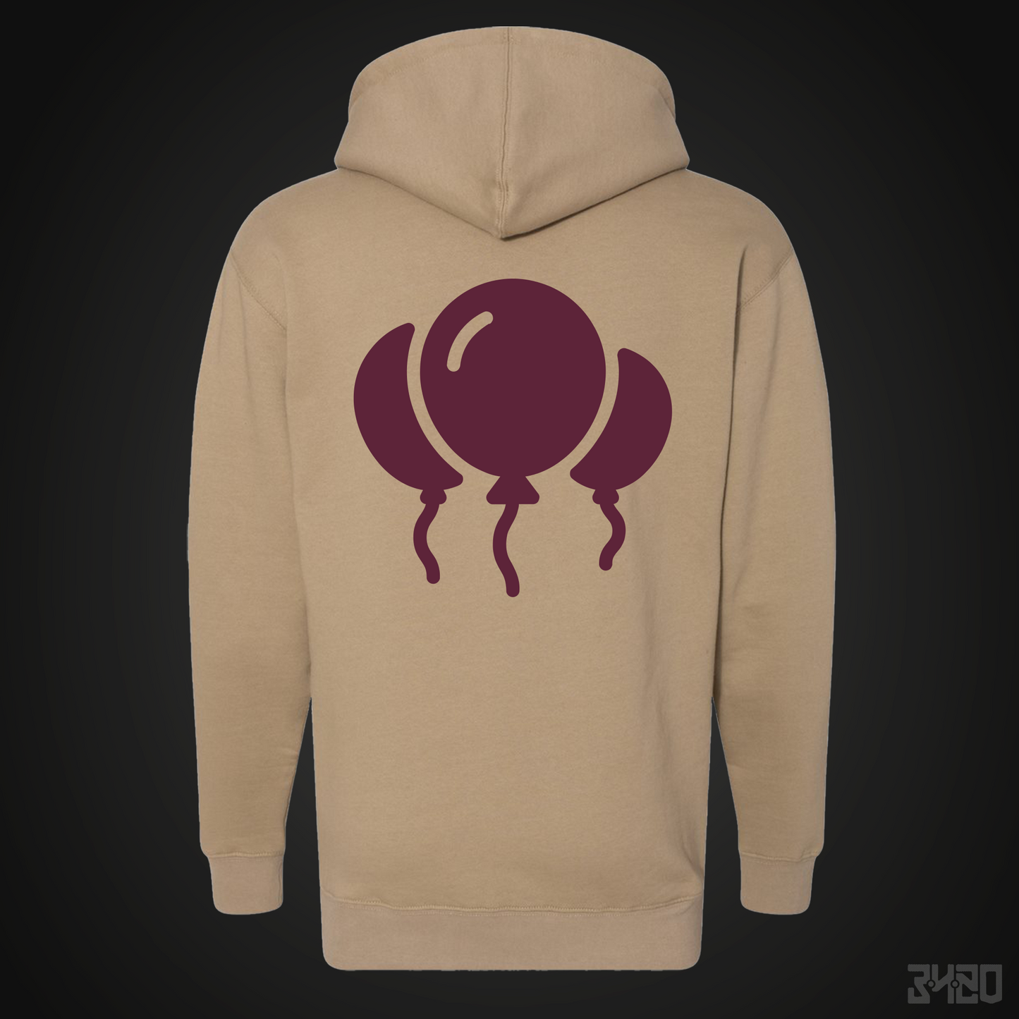 3420 Bloons Heat Pressed Hoodie