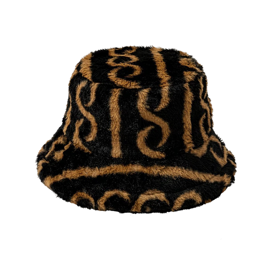 Blank Fluffy Bucket - Spiral Fluffy Bucket