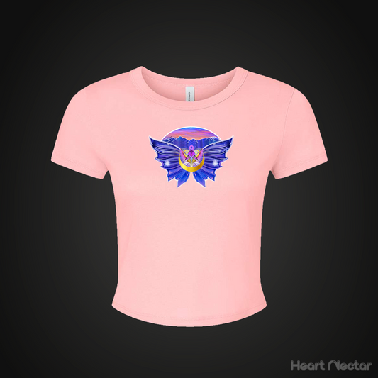 Heart Nectar Crop Tee