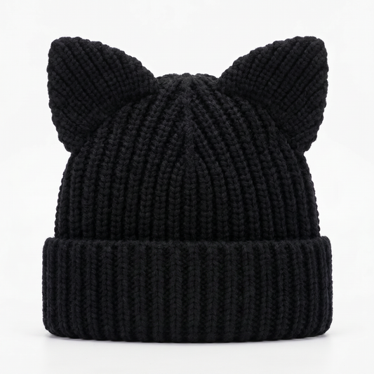 Blank Specialty - Knit Beanie With Cat Ears