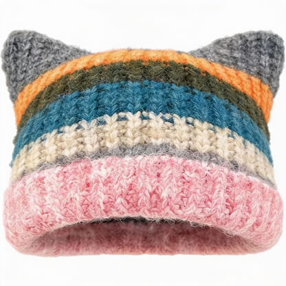 Blank Specialty - Rainbow Stripe Cat Ear