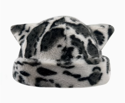 Blank Specialty - Fluffy Bucket Leopard ears