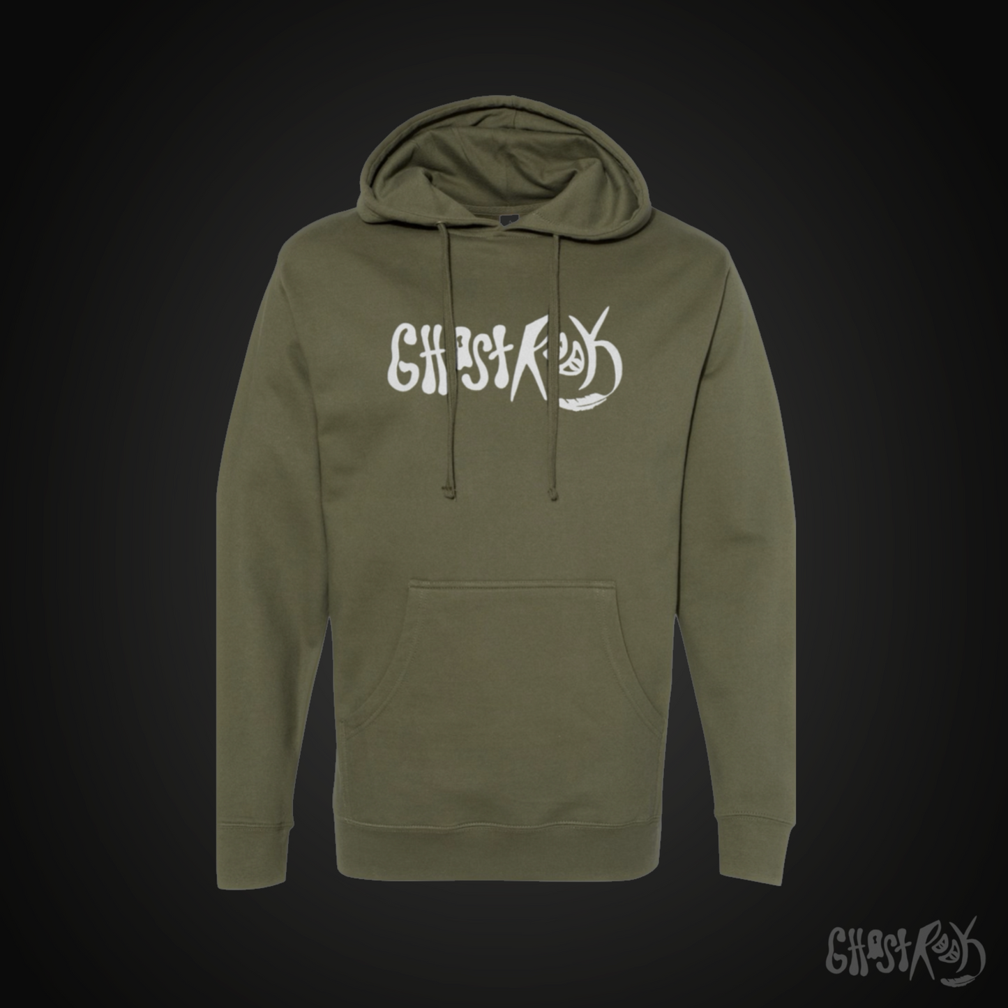 Ghost Rook Embroidered Hoodie