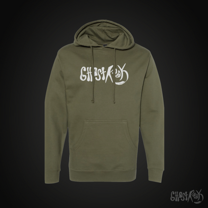 Ghost Rook Embroidered Hoodie