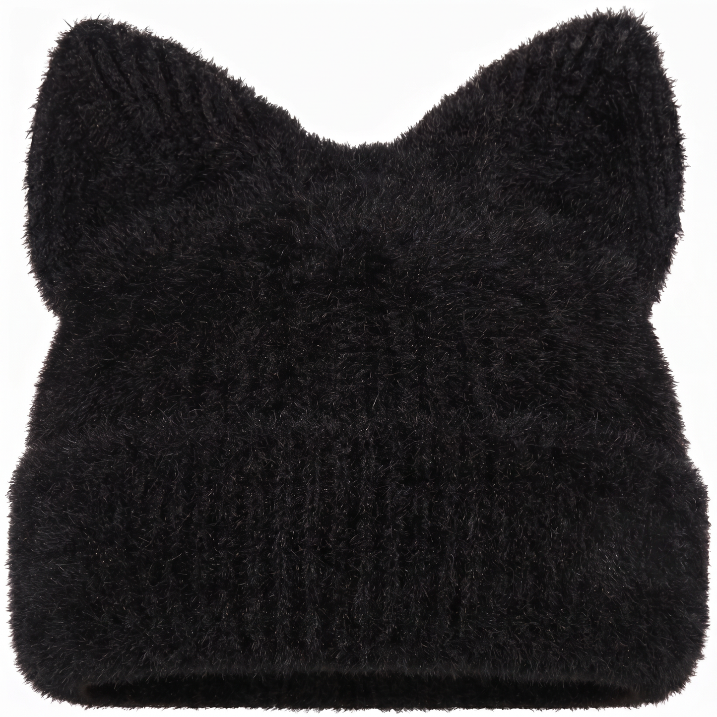 Blank Specialty - Knitted Beanie Beanie With Cat Ears