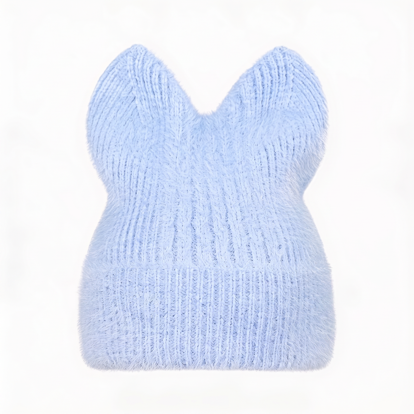 Blank Specialty - Knitted Beanie Beanie With Cat Ears