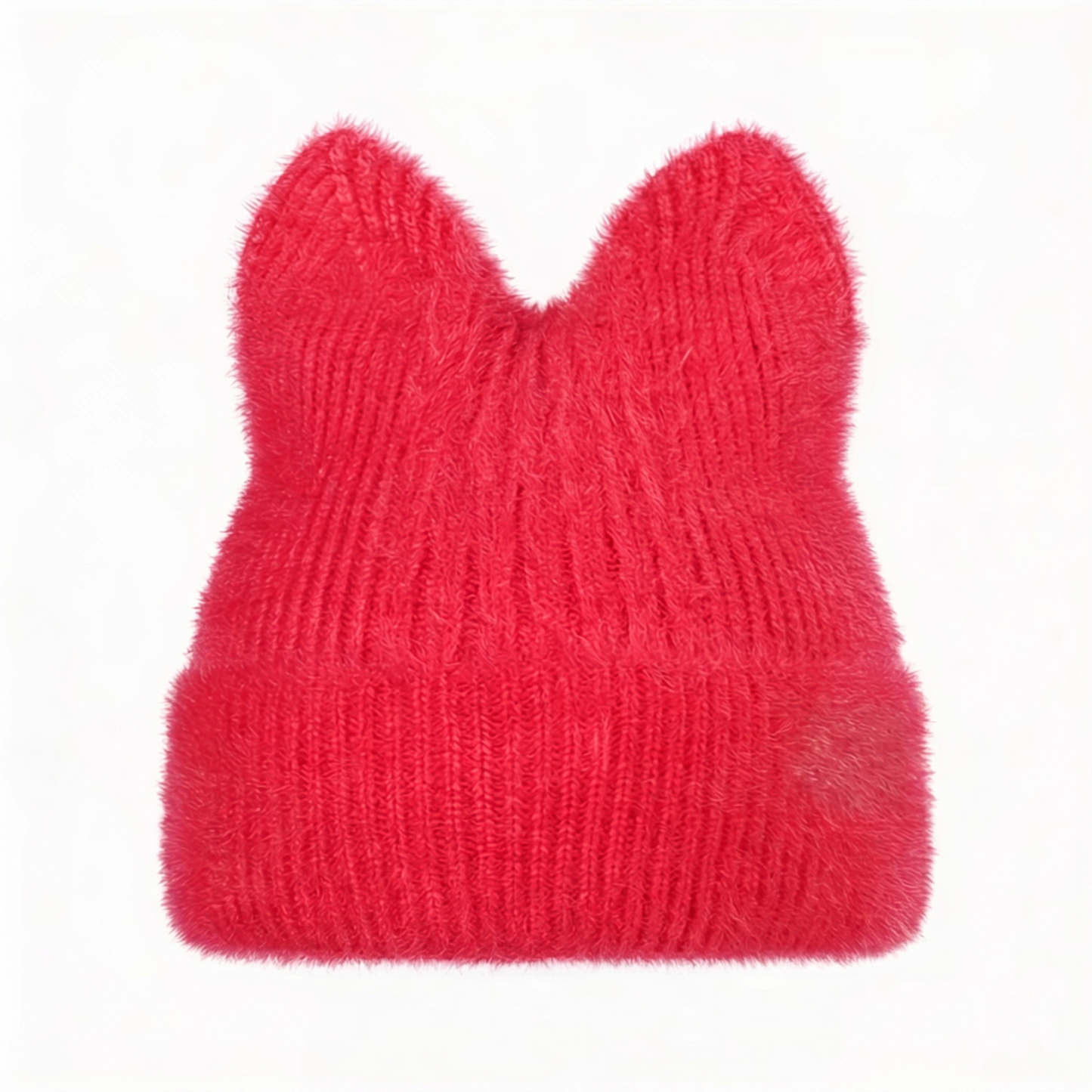Blank Specialty - Knitted Beanie Beanie With Cat Ears