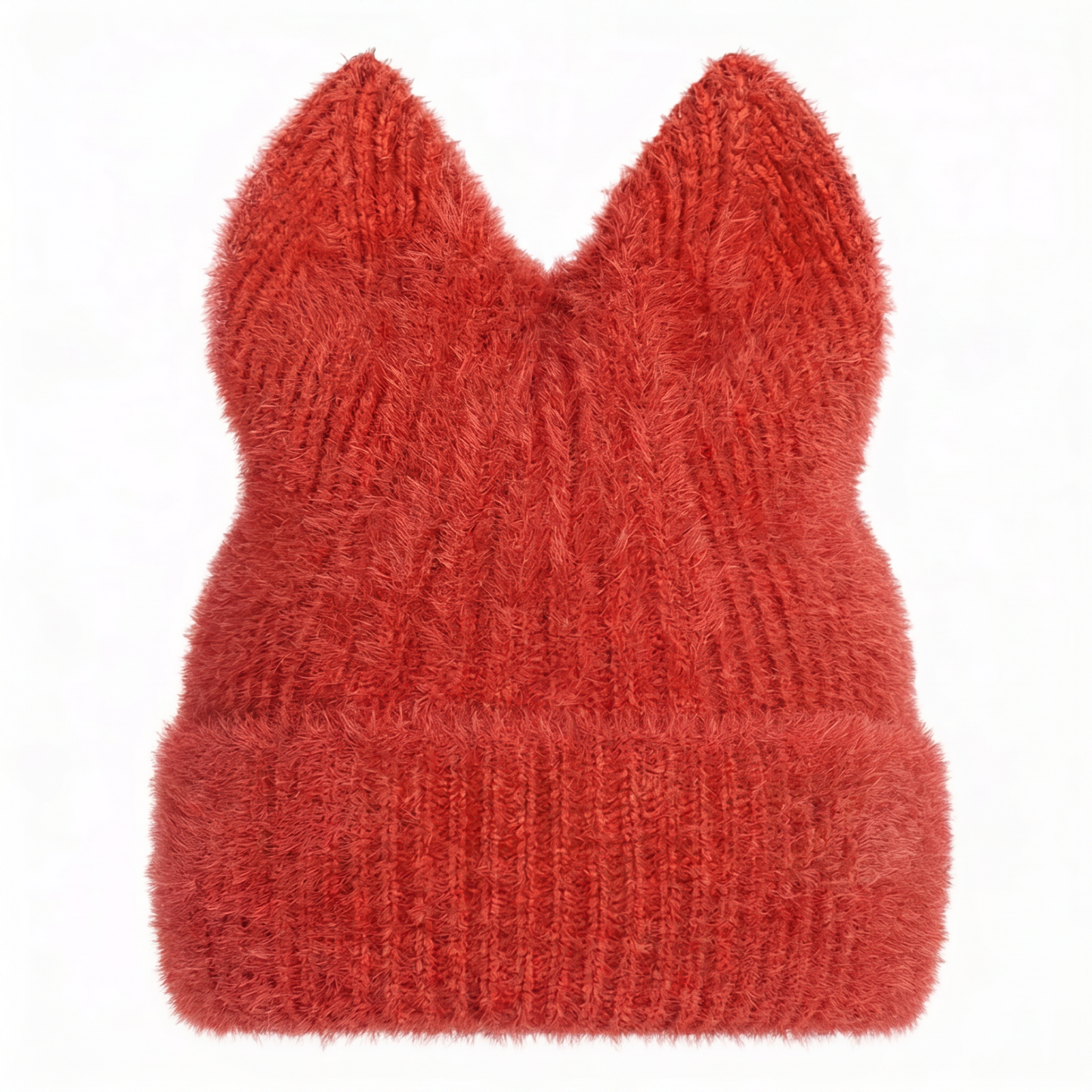 Blank Specialty - Knitted Beanie Beanie With Cat Ears