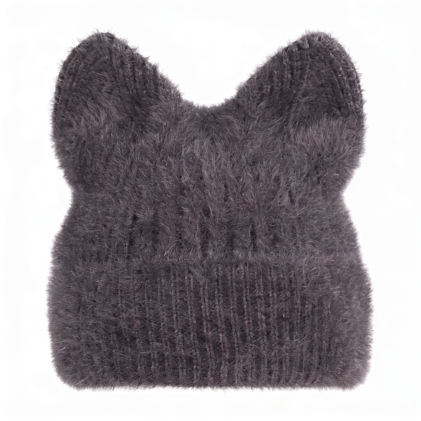 Blank Specialty - Knitted Beanie Beanie With Cat Ears