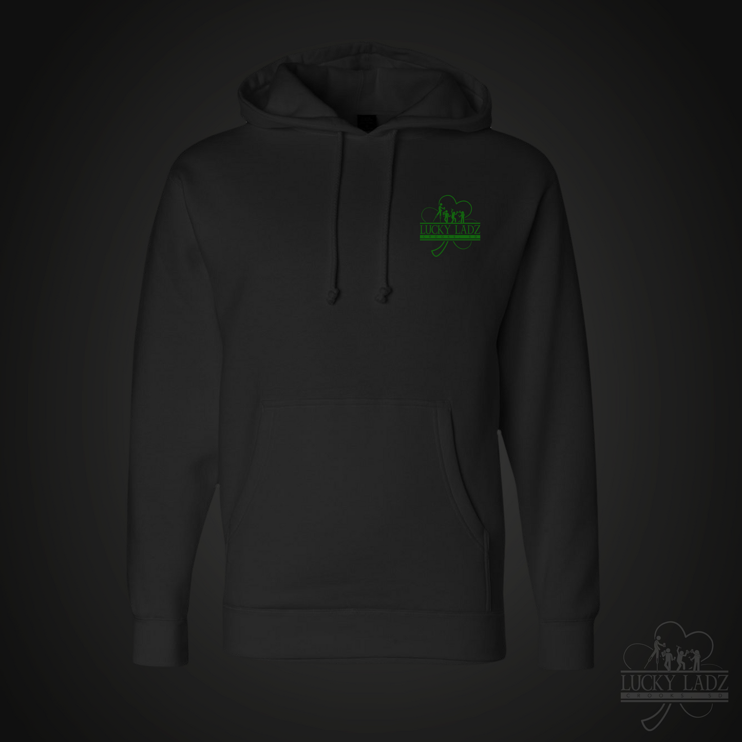 Lucky Ladz Bar Graphic Logo Hoodie