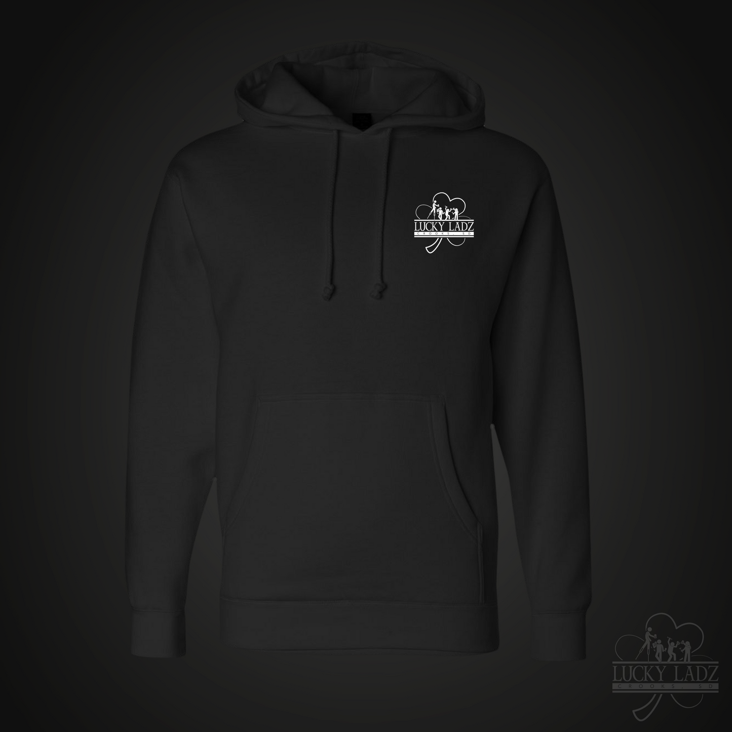 Lucky Ladz Bar Graphic Logo Hoodie