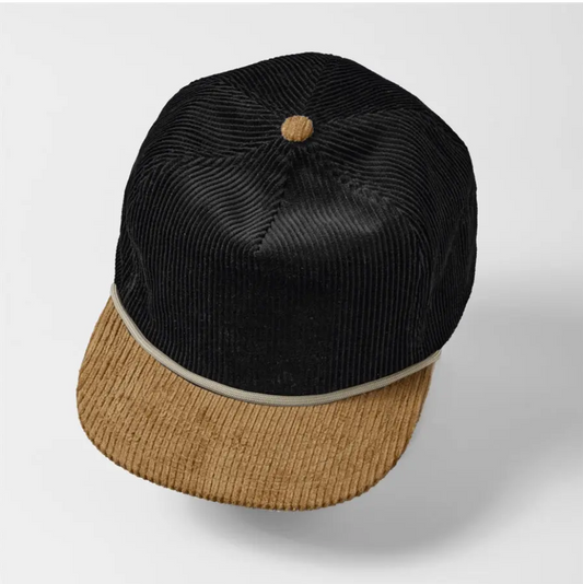 3Blank Hat- Foremost - 5-Panel Corduroy Rope Snapback - 5123R