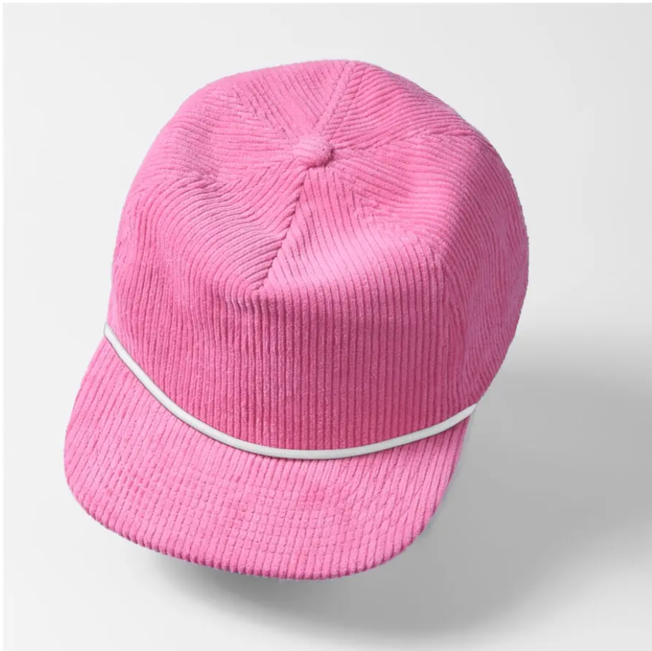 3Blank Hat- Foremost - 5-Panel Corduroy Rope Snapback - 5123R