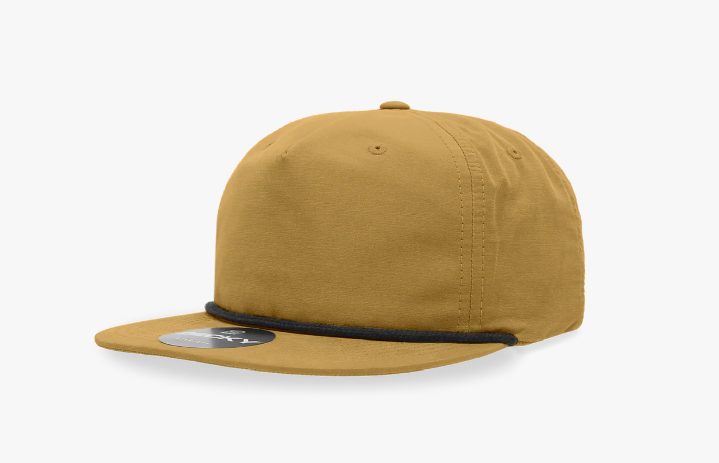 Blanks - Decky - 6032 - 5 Panel high Profile Rope Flat Bill