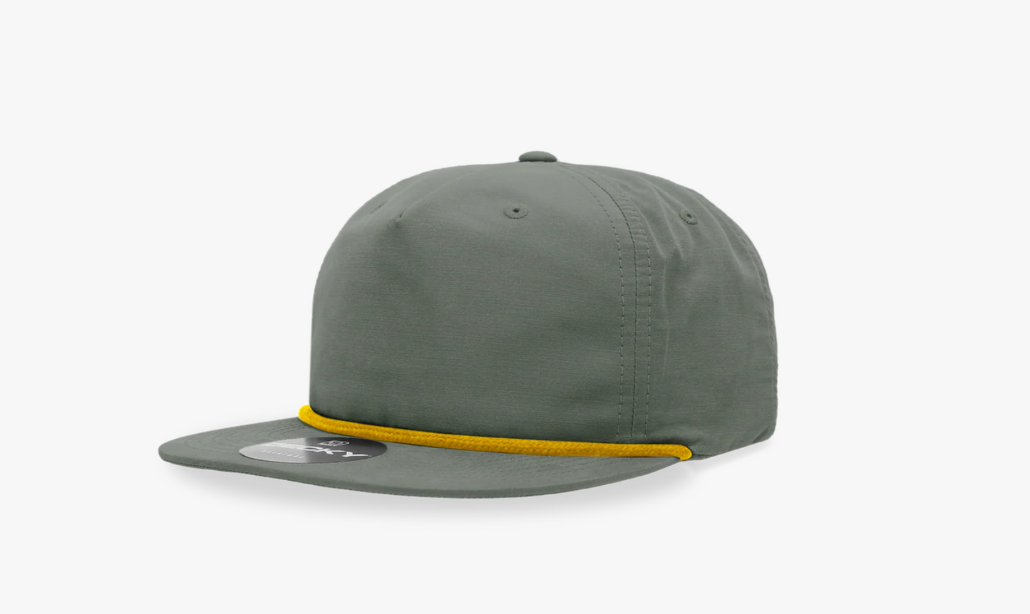 Blanks - Decky - 6032 - 5 Panel high Profile Rope Flat Bill