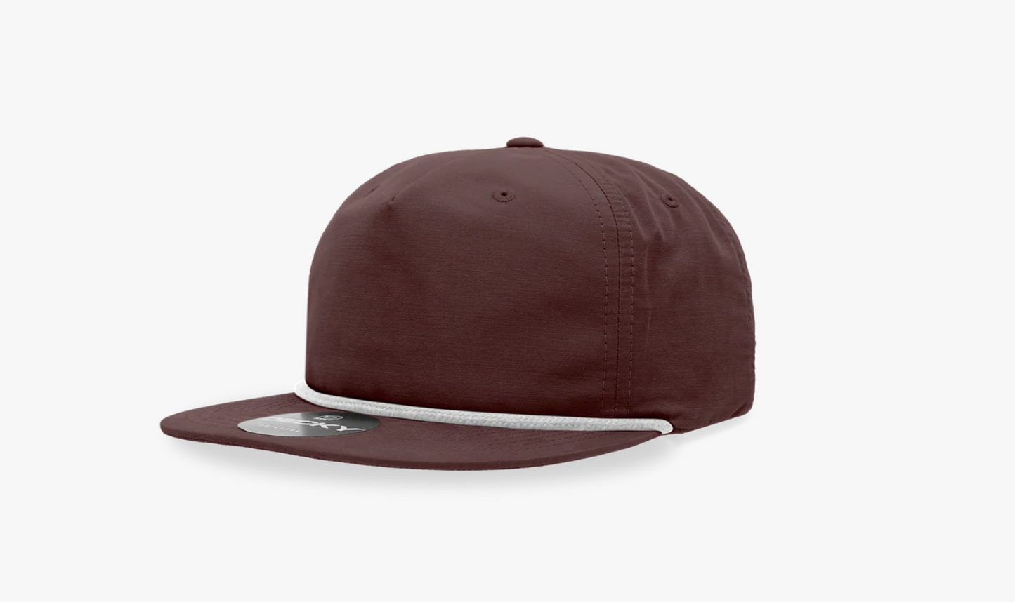 Blanks - Decky - 6032 - 5 Panel high Profile Rope Flat Bill