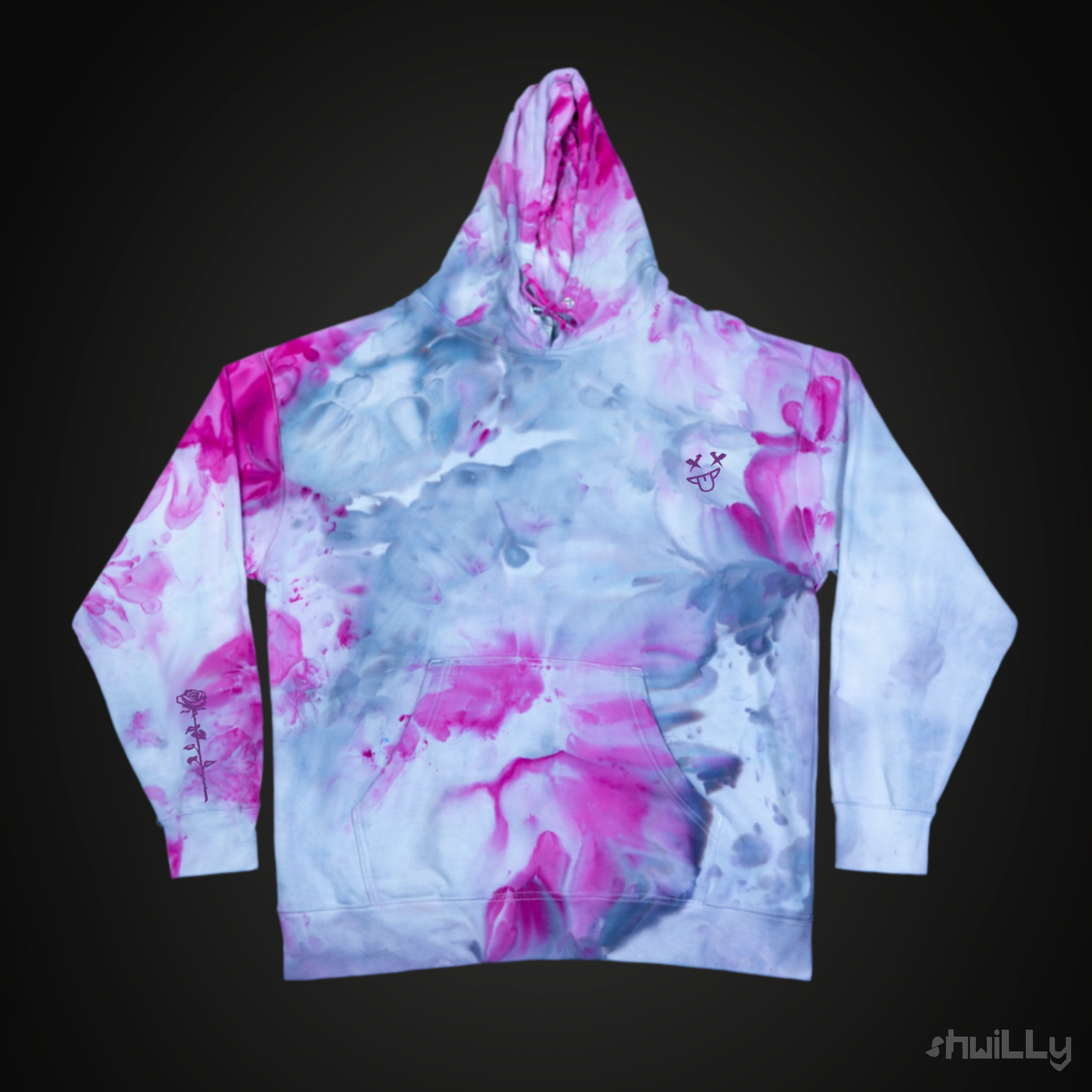 shwiLLy Ice Dyed V2 Hoodie