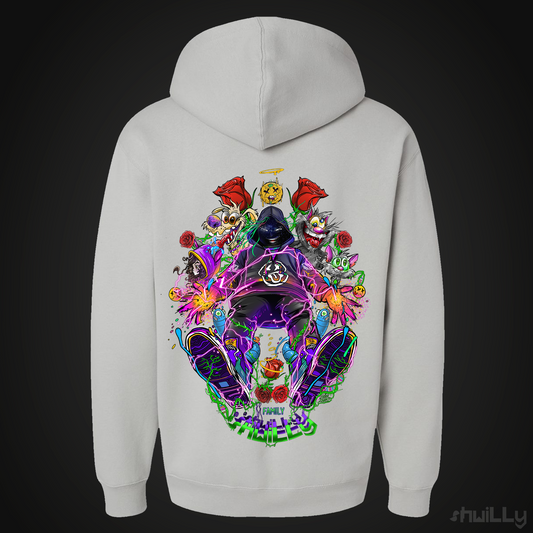 Embroidered shwiLLy Family Hoodie