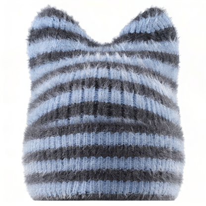 Blank Specialty- Skull Cap Cat Ear Beanie