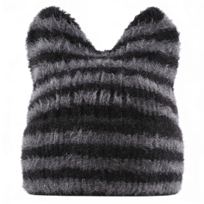 Blank Specialty- Skull Cap Cat Ear Beanie