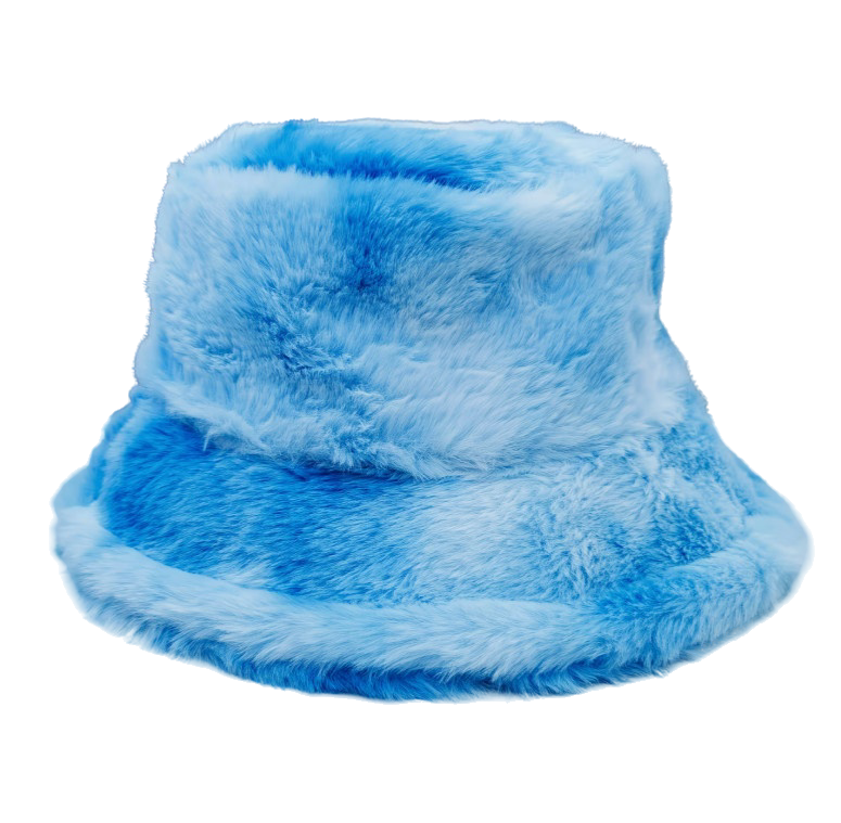 Blanks - Tie-Dye Fuzzy Buckets