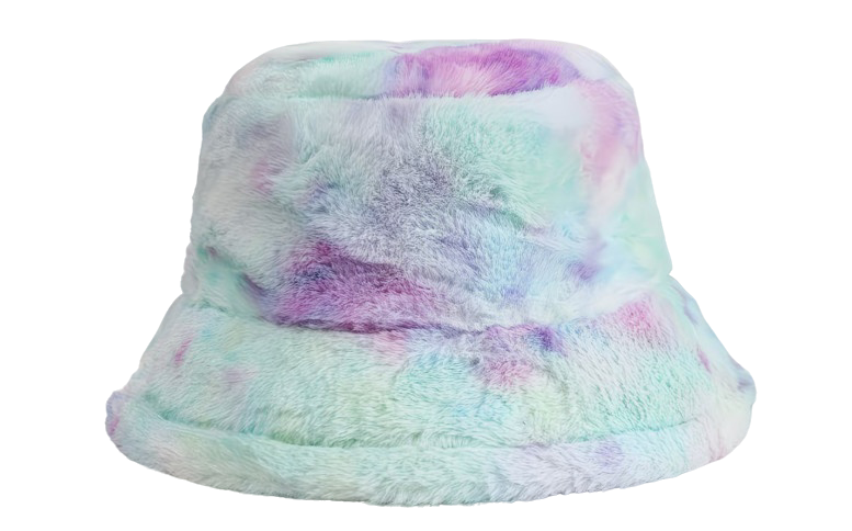 Blanks - Tie-Dye Fuzzy Buckets