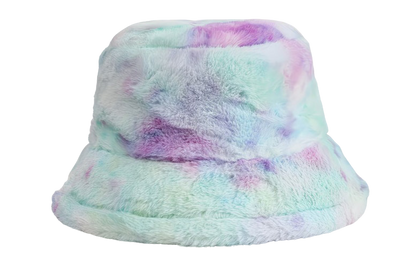 Blanks - Tie-Dye Fuzzy Buckets