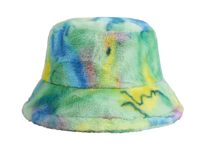Blanks - Tie-Dye Fuzzy Buckets