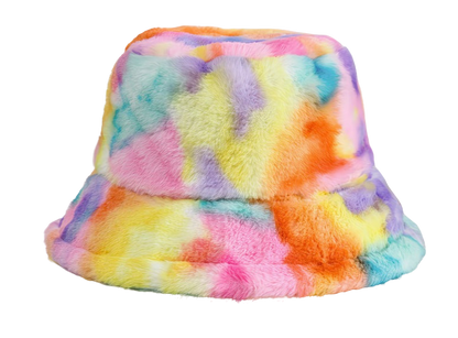 Blanks - Tie-Dye Fuzzy Buckets