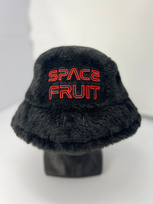 Space Fruit Fuzzy Bucket Hat